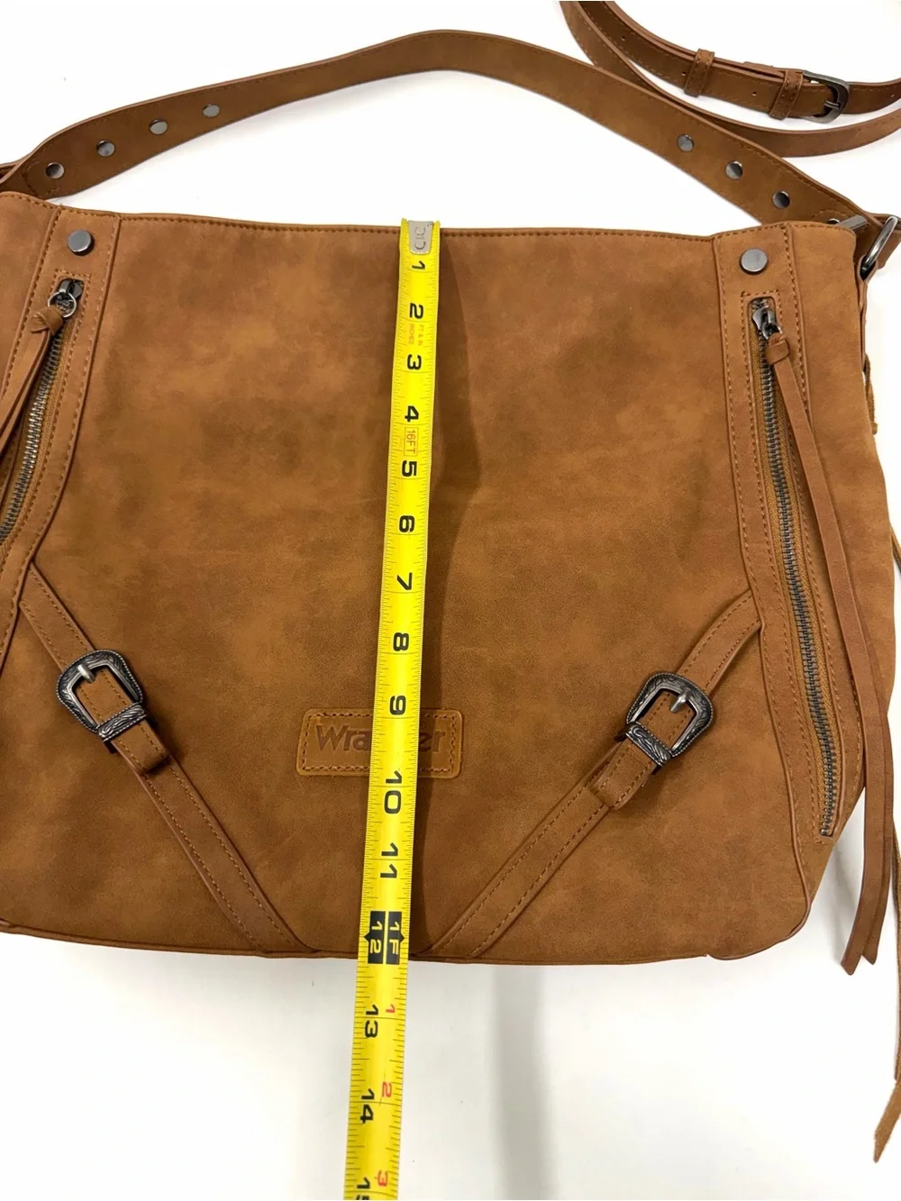 Wrangler Faux Leather Western Shoulder & Crossbody Bag